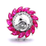 20MM  design Rhinestone  Metal snap buttons