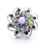 20MM  design Rhinestone  Metal snap buttons
