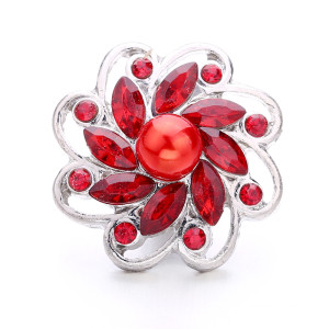 20MM  design Rhinestone  Metal snap buttons