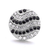 20MM  design Rhinestone  Metal snap buttons