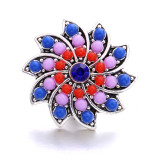 20MM  design Rhinestone  Metal snap buttons