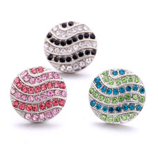 20MM  design Rhinestone  Metal snap buttons