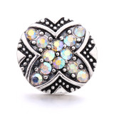 20MM  design Rhinestone  Metal snap buttons