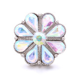 20MM  design Rhinestone  Metal snap buttons