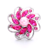 20MM  design Rhinestone  Metal snap buttons