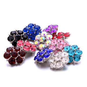 20MM  design Rhinestone  Metal snap buttons