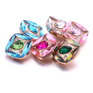 20MM  design Rhinestone  Metal snap buttons