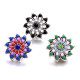 20MM  design Rhinestone  Metal snap buttons