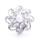 20MM  design Rhinestone  Metal snap buttons