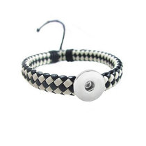 Leather bracelets fit 20mm snaps  jewelry