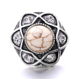 20MM  design Rhinestone  Metal snap buttons