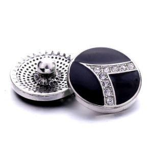 20MM  design Rhinestone  Metal snap buttons