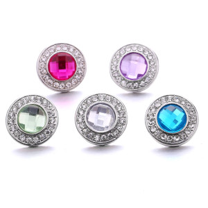 20MM  design Rhinestone  Metal snap buttons