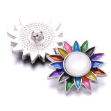 20MM  design Rhinestone  Metal snap buttons