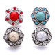 20MM  design Rhinestone  Metal snap buttons