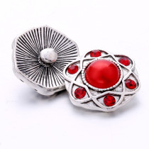 20MM  design Rhinestone  Metal snap buttons