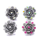 20MM  design Rhinestone  Metal snap buttons