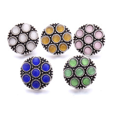 20MM  design Rhinestone  Metal snap buttons