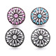 20MM  design Rhinestone  Metal snap buttons