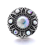 20MM  design Rhinestone  Metal snap buttons