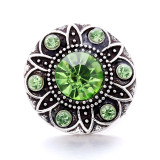 20MM  design Rhinestone  Metal snap buttons