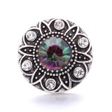 20MM  design Rhinestone  Metal snap buttons