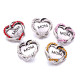 MOM 20MM  design Rhinestone  Metal snap buttons