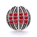 20MM  design Rhinestone  Metal snap buttons