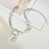 Smiley Stainless Steel Bracelet