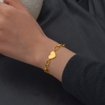 Love OT Buckle Bracelet Stainless Steel Bracelet