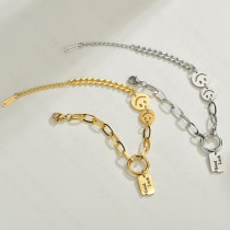 Smiley Stainless Steel Bracelet