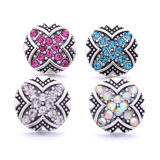20MM  design Rhinestone  Metal snap buttons