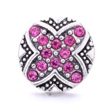 20MM  design Rhinestone  Metal snap buttons
