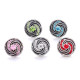 20MM  design Rhinestone  Metal snap buttons