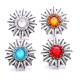 20MM  design Rhinestone  Metal snap buttons