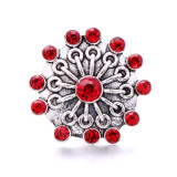 20MM  design Rhinestone  Metal snap buttons