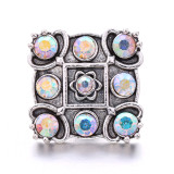 20MM  design Rhinestone  Metal snap buttons