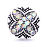 20MM  design Rhinestone  Metal snap buttons