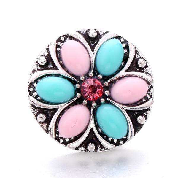 20MM  design Rhinestone  Metal snap buttons