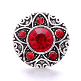 20MM  design Rhinestone  Metal snap buttons