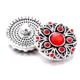 20MM  design Rhinestone  Metal snap buttons