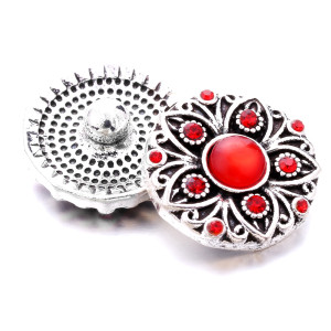 20MM  design Rhinestone  Metal snap buttons
