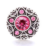 20MM  design Rhinestone  Metal snap buttons