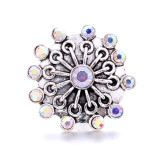 20MM  design Rhinestone  Metal snap buttons