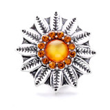 20MM  design Rhinestone  Metal snap buttons