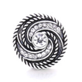 20MM  design Rhinestone  Metal snap buttons