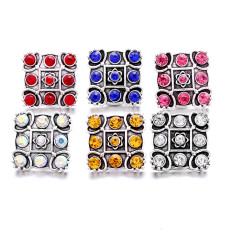 20MM  design Rhinestone  Metal snap buttons