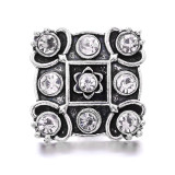 20MM  design Rhinestone  Metal snap buttons