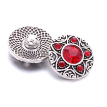 20MM  design Rhinestone  Metal snap buttons