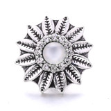 20MM  design Rhinestone  Metal snap buttons